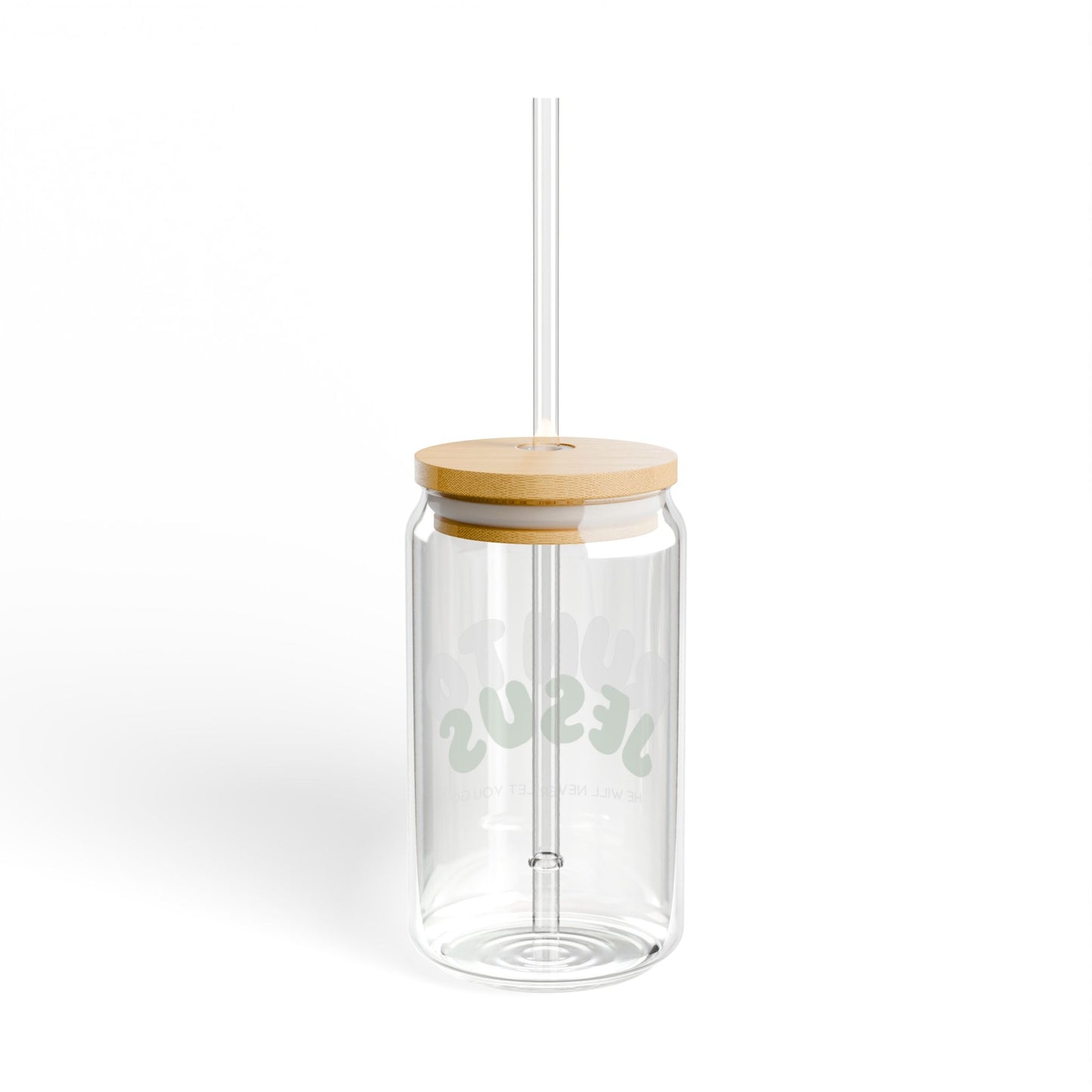 Run to Jesus Glass Cup