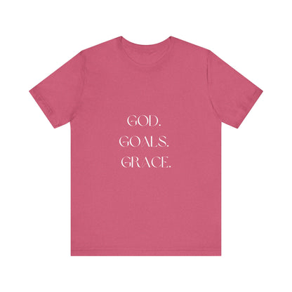 God Goals Grace T-Shirt ( Colors)