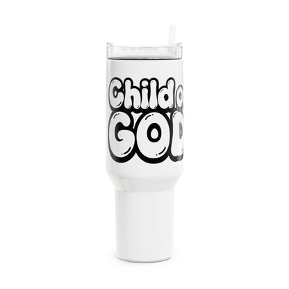 Child of God 40oz Tumbler - Inspirational Travel Cup for Faith, Gifts, Church Events, Spiritual Gatherings, and Everyday Use